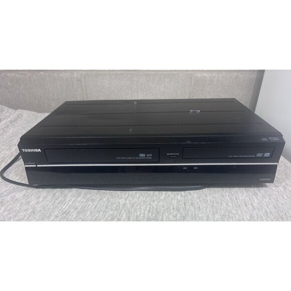 Toshiba DVD Recorder VCR Combo VHS Dubbing HDMI VHS TAPES ASIS Model DVR630KC - Picture 1 of 7